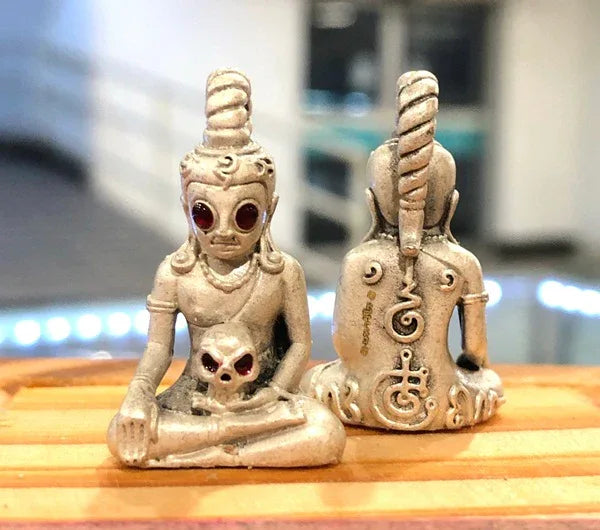 👹 Phaya Ngang Maha Mon (Great Mantra King): Mahawiro Edition – Phra Ajarn Amnart, Chaiyaphum – Powerful Love Charm, Wealth & Occult Protection
