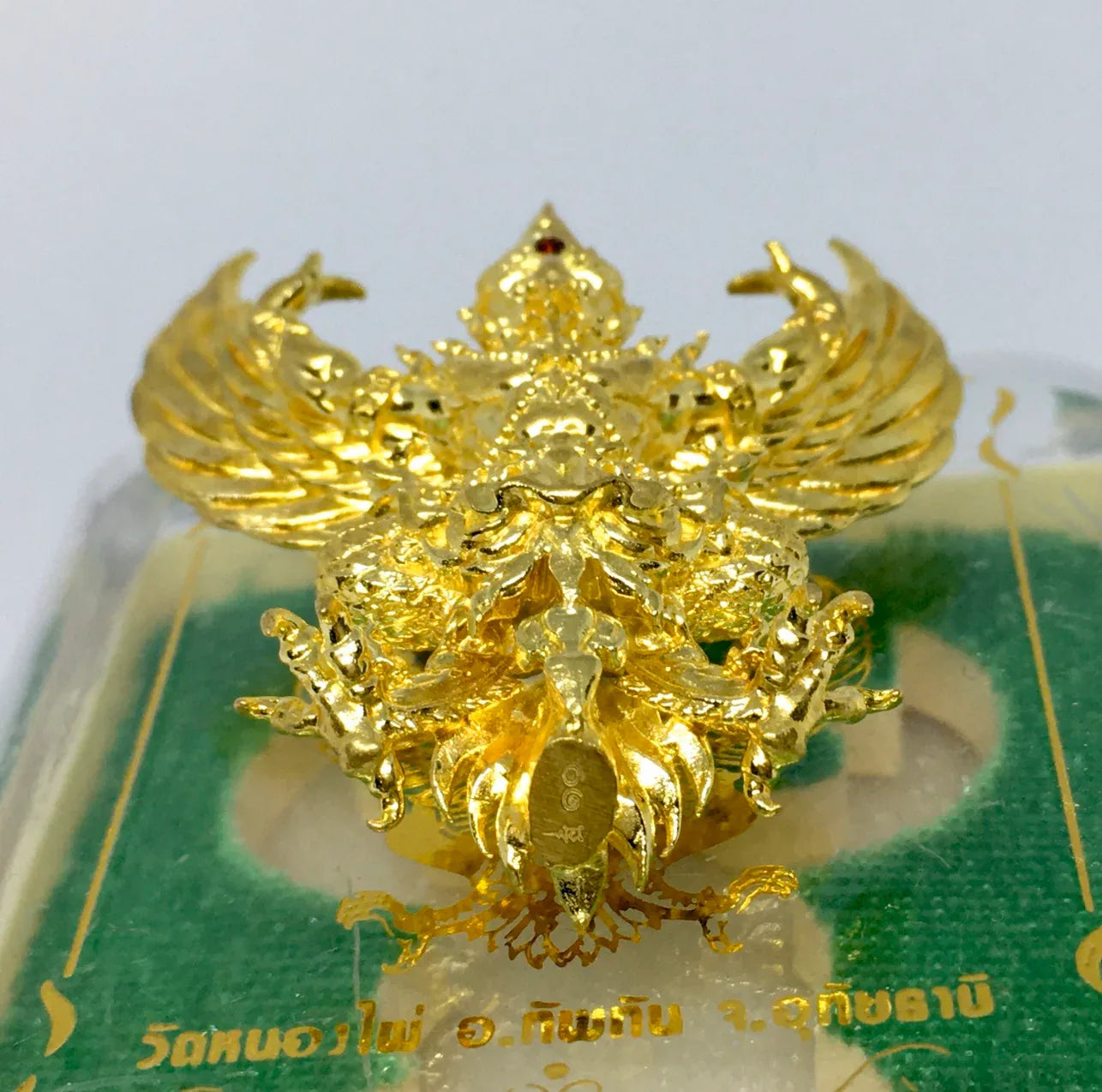 🪙 “Script of Wealth Garuda 168” – Large‑Format Royal Wealth & Protection Guardian Amulet