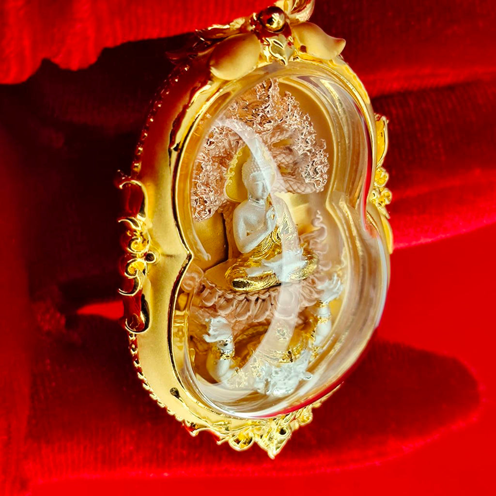 Command Naga King's Power with Phra Nak Prok Theva Nakarat by LP Kee for Ultimate Protection, Authority & Wealth