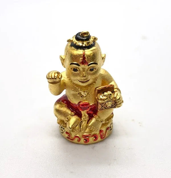 👶 Kuman Thong "Nong Maruay" (Come Rich): The Khao Or Wealth Guardian by Arjarn Plien (2024 Edition)