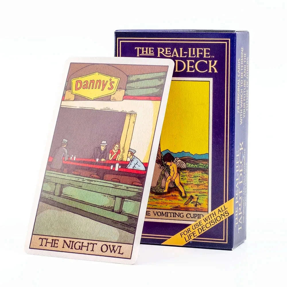 📖 78 Stories Tarot Deck – English Version Oracle Cards with PDF Guidebook | 79-Card Prophecy Deck for Family, Friends & Party Board Games TK36K