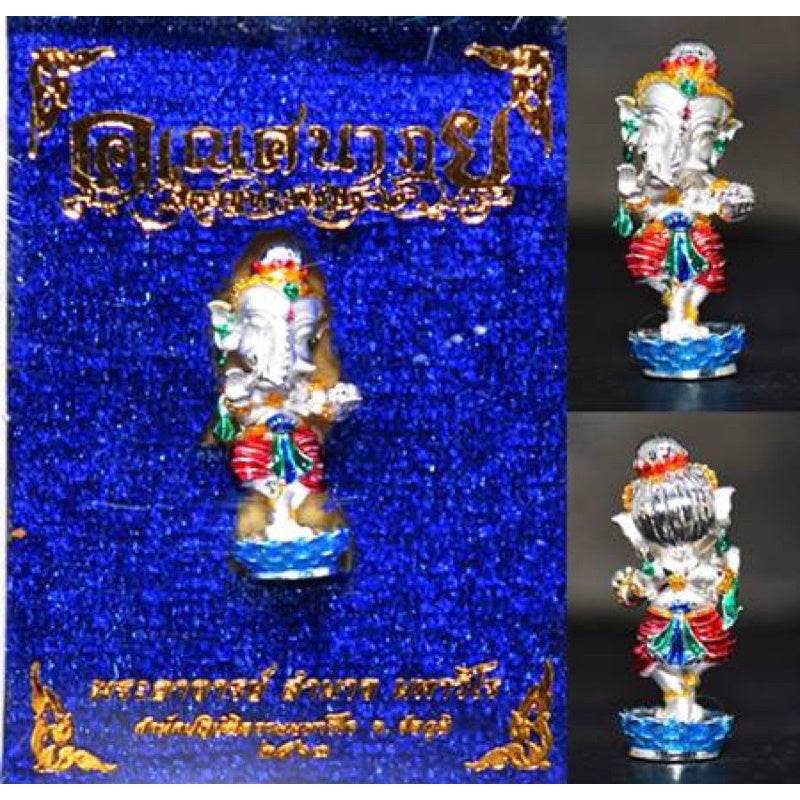 Dancing Ganesha – Natyam Ganesh Amulet | Phra Ajarn Amnaj Mahaviro | 2020 (B.E. 2563)&nbsp;舞神象神 | 阿赞阿玛杰 · 大威罗高僧加持 | 佛历2563年珍藏版 - Thai Blessing Co