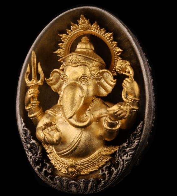 Ganesha Kanapathi Amulet – Blessed by Luang Pu Yoon, Wat Nong Pa Mak