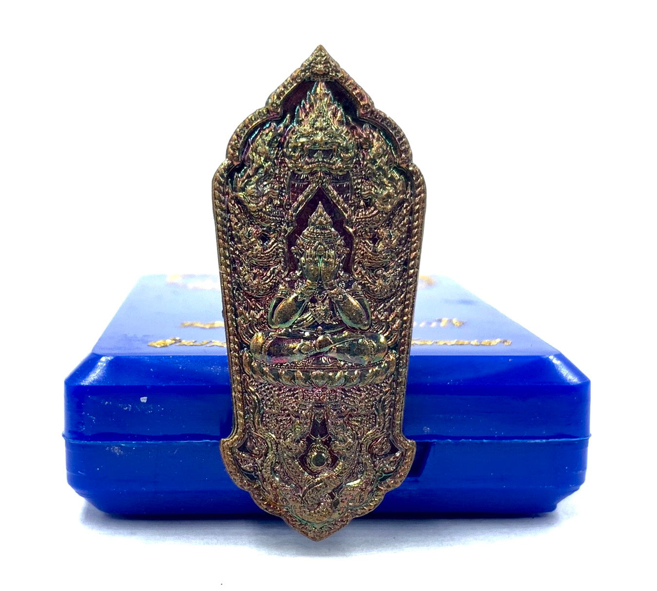 💰 "Millionaire Wealth" Coin Amulet: Maha Lap Sap Setthi Edition (2021) – Luang Pu Thip (Wat Pha Lat, Phayao) – Authentic Lanna Fortune Charm Rainbow Copper
