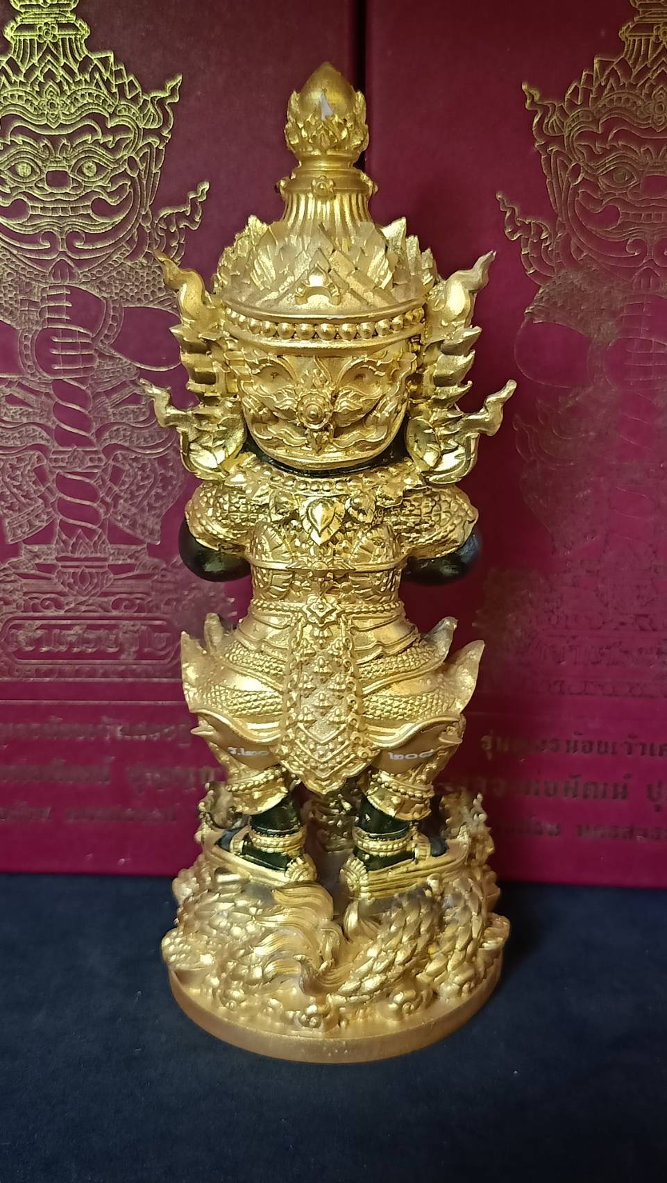 ท้าวเวสสุวรรณ รุ่น กุเวรน้อยเจ้าเศรษฐี 2 ขนาด 5.8 นิ้ว (เนื้อเรซิ่นผสมแร่เหล็กน้ำพี้) #ของขวัญ #ปีใหม่ #ที่ระลึก #การงาน #เทศกาล #ท้าวกุเวร