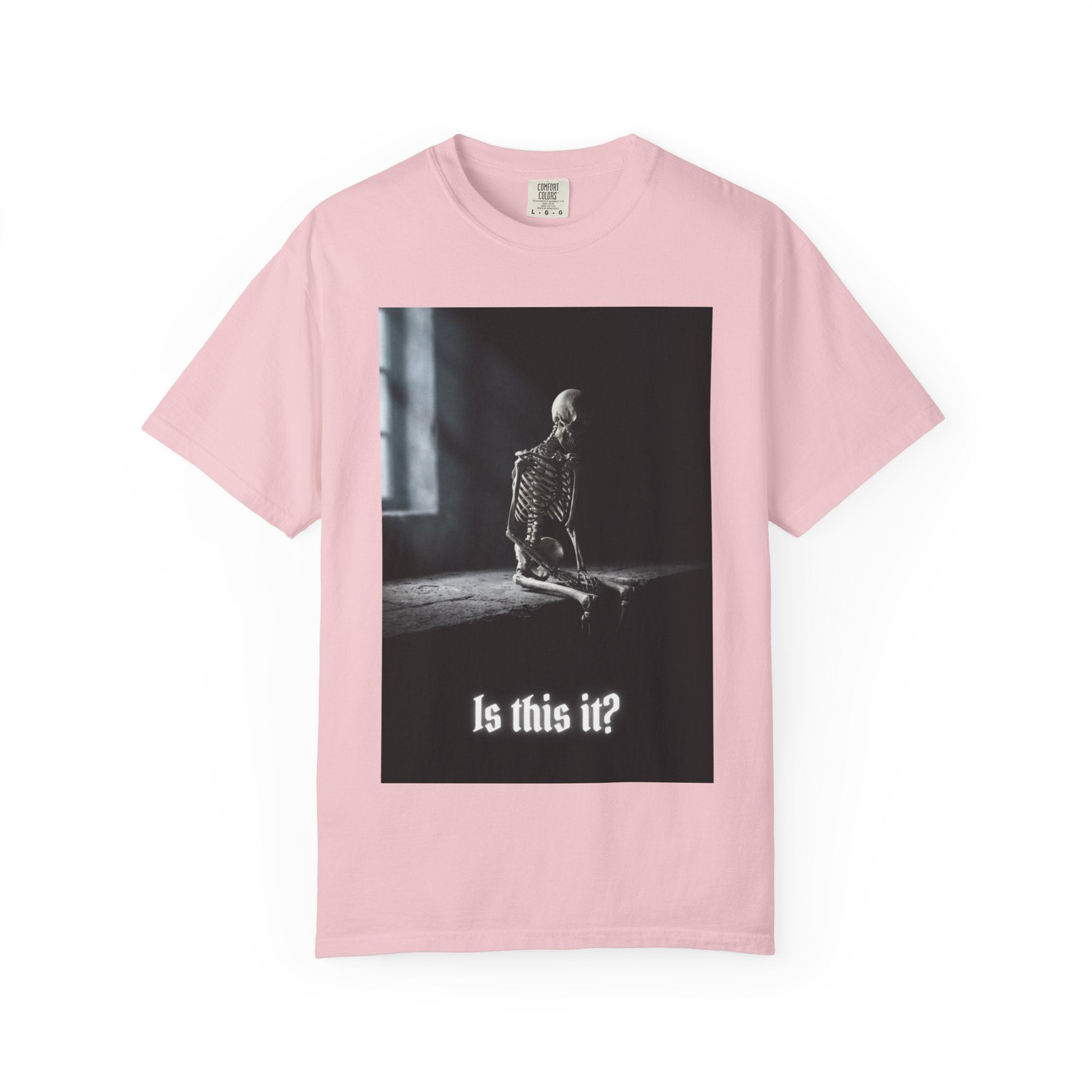 He'll Text Back Skeleton T-Shirt - Vintage Dark Humor Tee - Gothic Horror Graphic Shirt - Relatable Sarcastic Ghosting Gift - Retro Aesthetic Streetwear Blossom