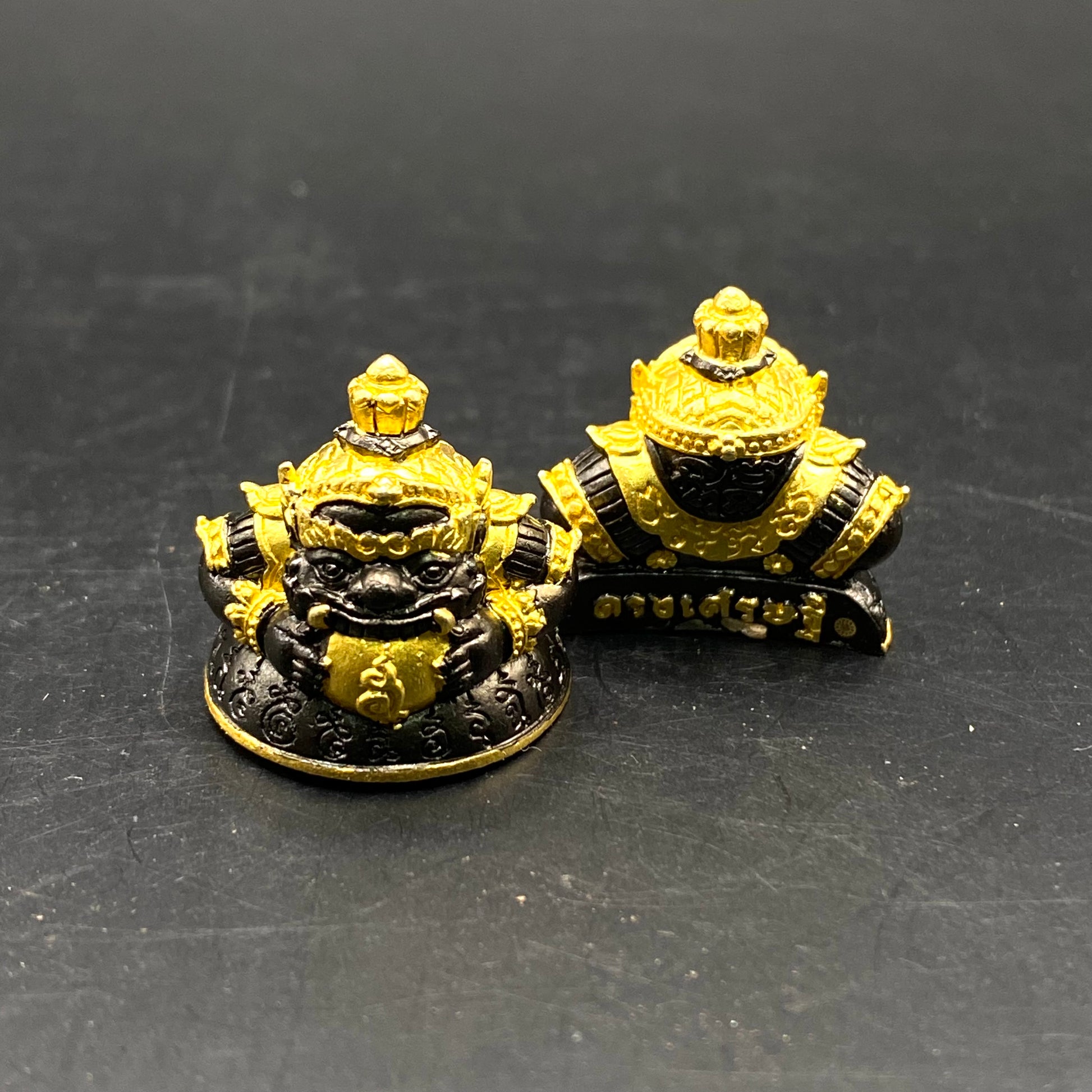 Rahu Amulet for Prosperity - Wealth Star Amulet 2568 | Sacred Protection from Wat Khao Cha-om