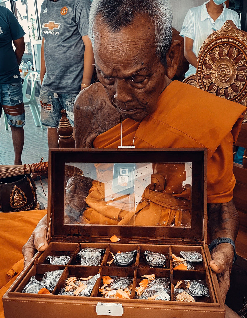 Sacred Rahu Amulet for Fortune, Success & Spiritual Protection
