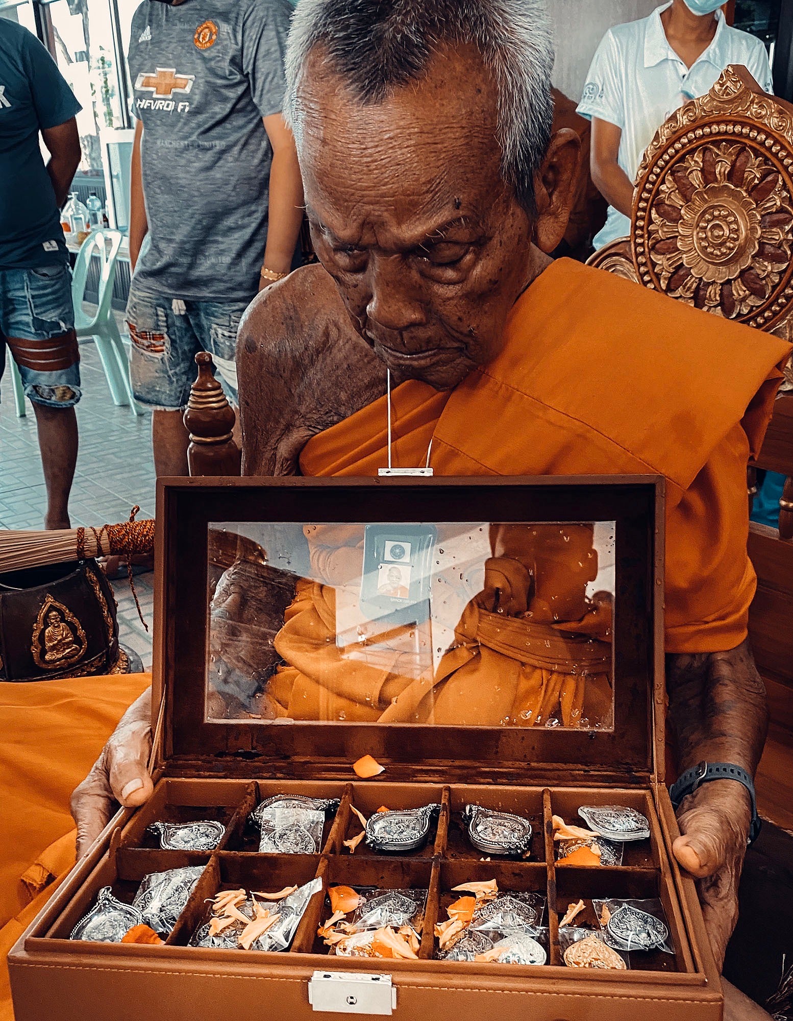 Sacred Rahu Amulet for Fortune, Success & Spiritual Protection