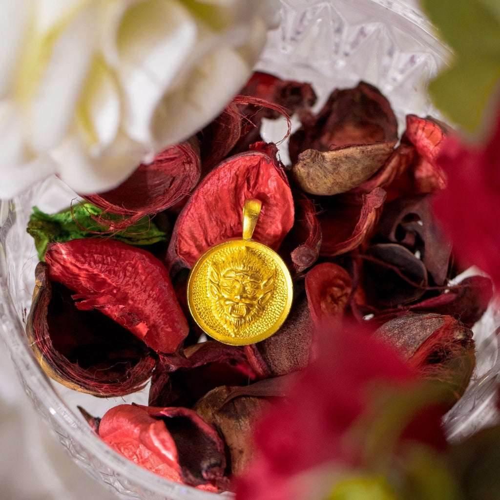 Attract Luck and Influence with Si Hu Ha Ta Medallion Pendant Default Title