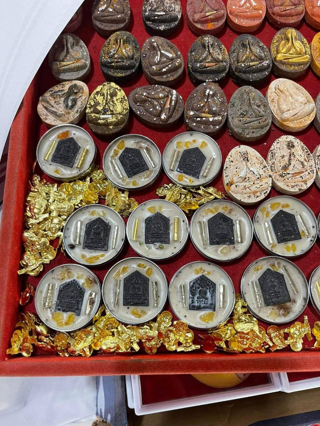 Unlock Miraculous Wealth and Irresistible Charm with First Edition Ruay Patihan Balm - Infused with LP Tim and Ajarn Pleng's Legendary See Pheung