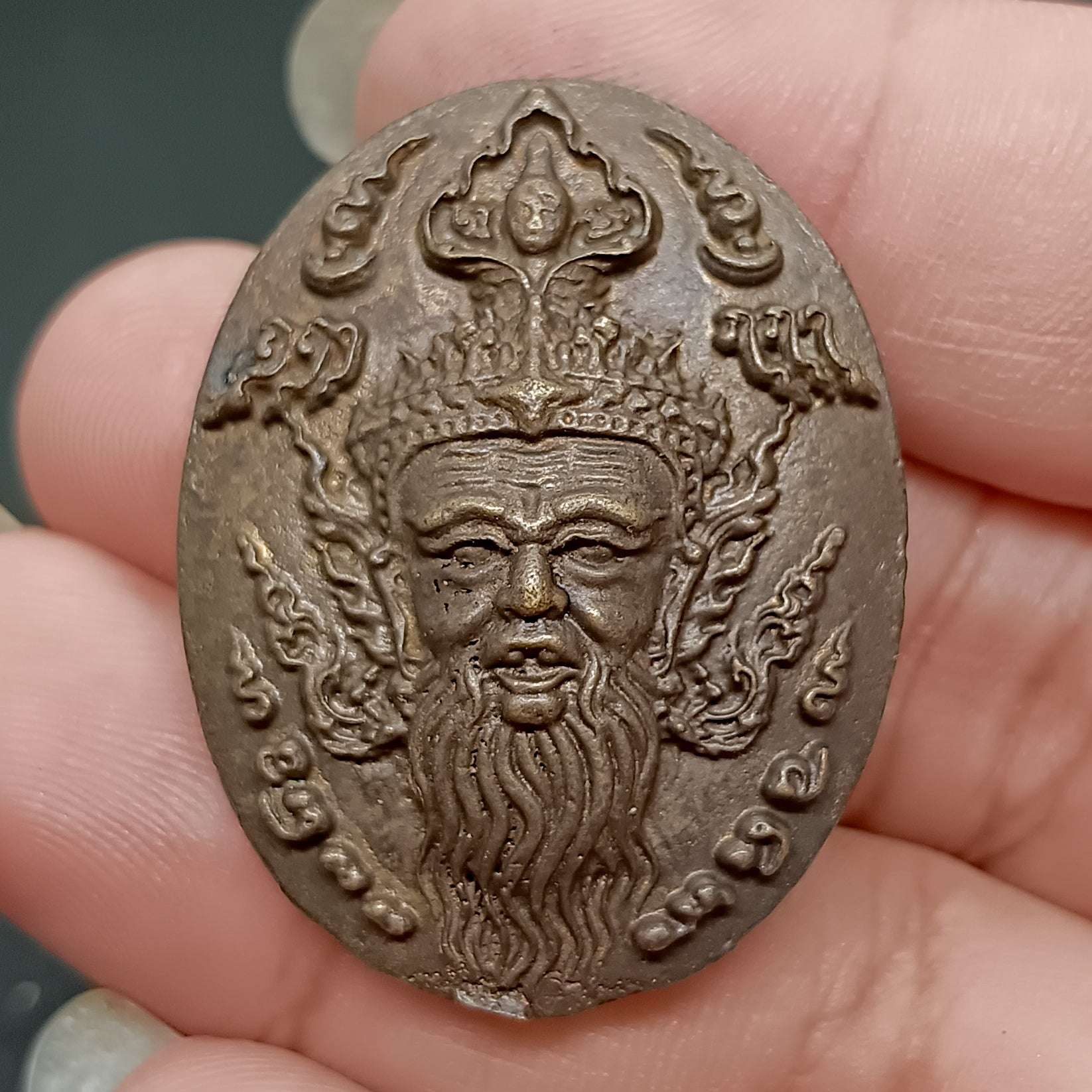 Authentic Phaogae Phra Pirap Pendant for Spiritual Power, Protection, and Luck