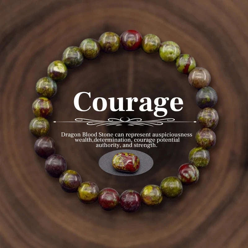 ✨ 8mm Natural Stone Beaded Bracelet – Amethyst, Crystal Quartz, Agate & Tiger Eye Elastic Bangles – Good Luck Jewelry BR24Y0630-19