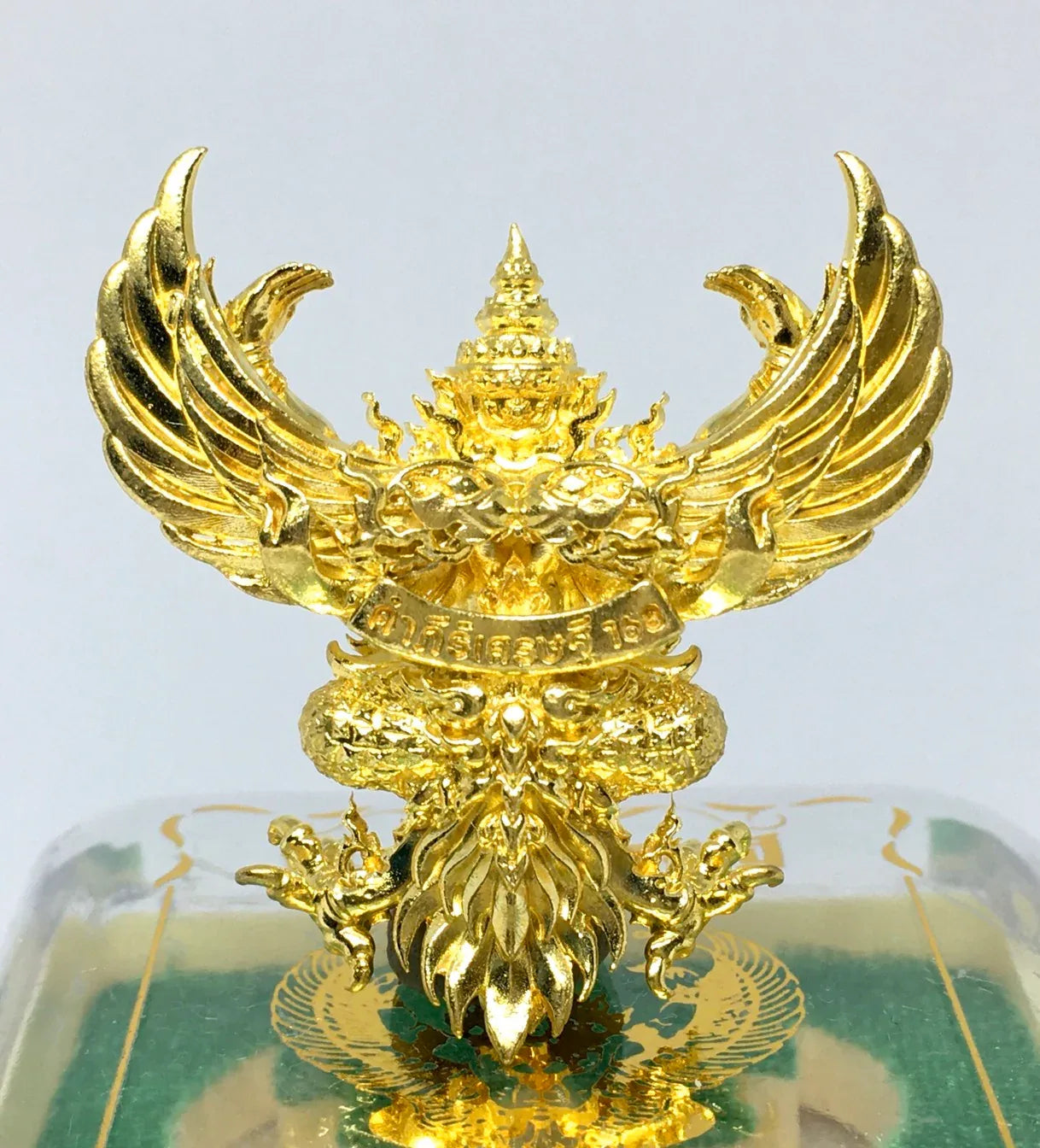 🪙 “Script of Wealth Garuda 168” – Large‑Format Royal Wealth & Protection Guardian Amulet