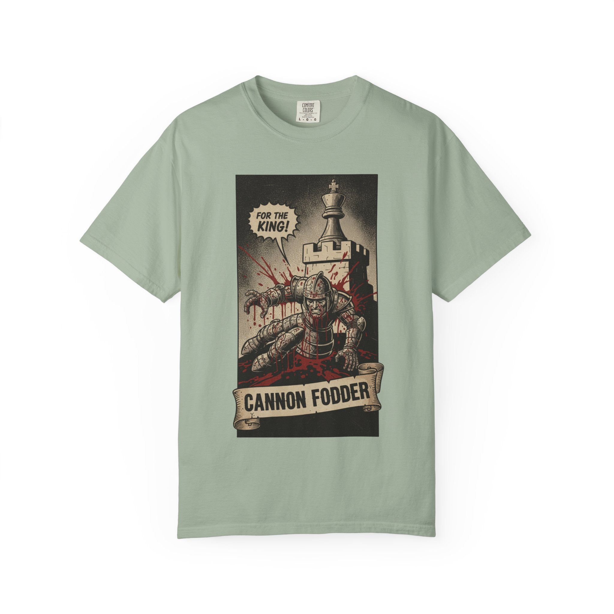 The System Is Rigged T-Shirt - Vintage Satirical Skull Graphic - Dark Humor Knight Chess Tee - Retro Propaganda Streetwear Bay