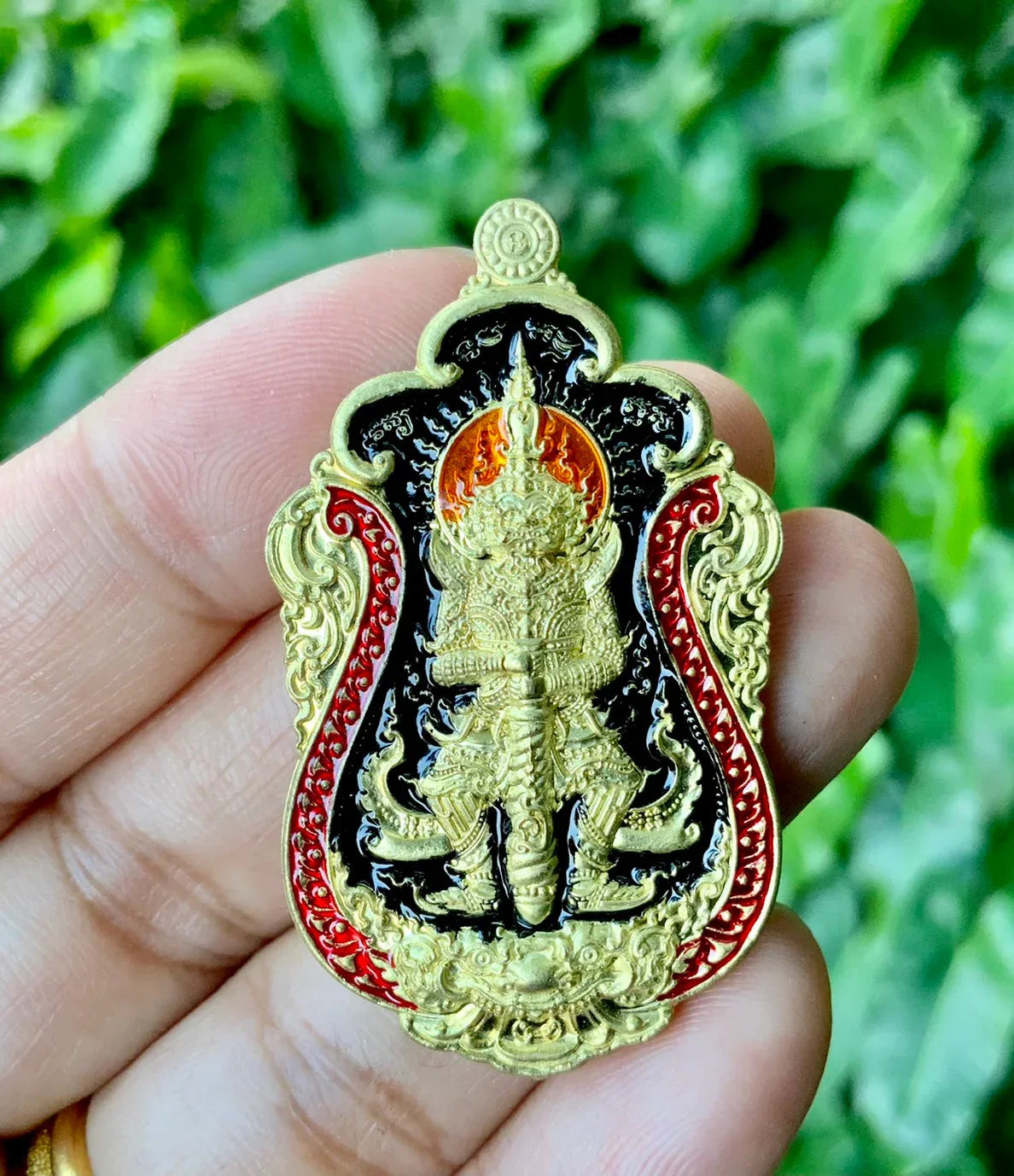 👹 THE LORD OF WEALTH & GUARDIAN OF THE NORTH ✨ The Divine Blessing: Luang Phor Suchat "Thao Wessuwan" (The Lord of Wealth) - The Sacred Protector & Fortune Magnet 53.ดำ แดง ส้ม