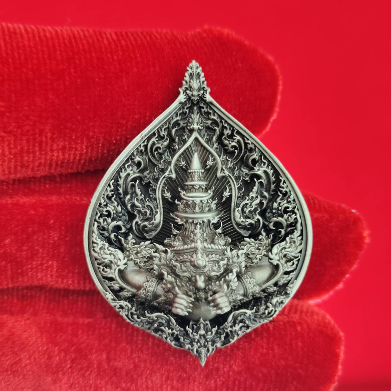 Sacred Rahu Amulet for Fortune, Success & Spiritual Protection