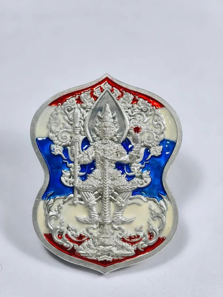 👹 THE FIRST EDITION GUARDIAN: THAO WESSUWAN ✨ The Legacy Shield: Luang Phor Ngen "First Edition" Thao Wessuwan (Bell Tower Fund) – The Sovereign Guardian of Eternal Wealth Default Title