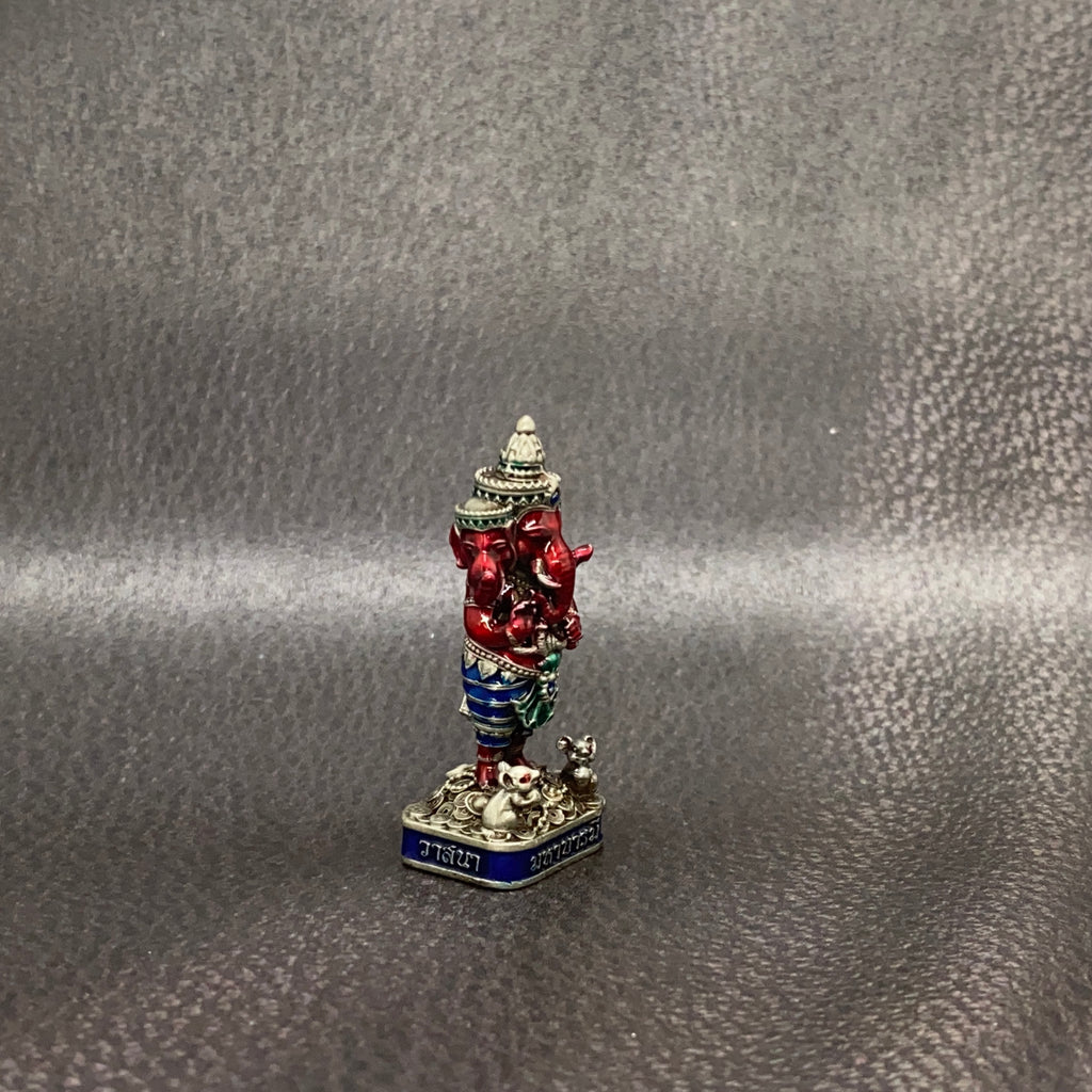 Ganesha 3-Headed Amulet – Maha Baramee Edition by Luang Pho Phat, Wat Huai Duan