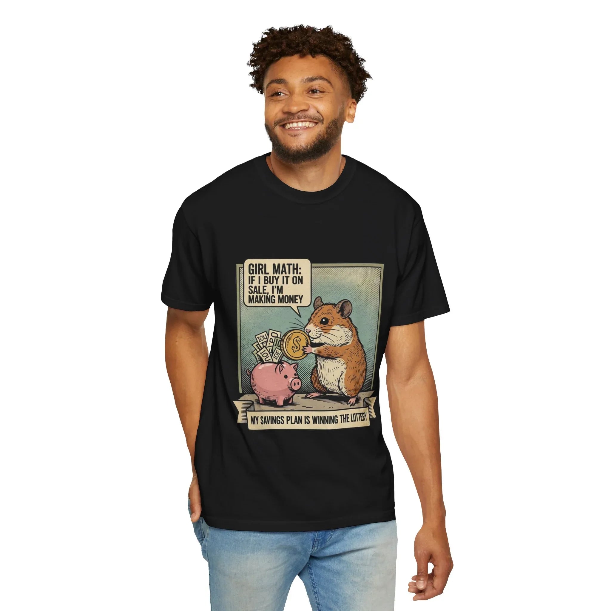 Funny Opossum Shirt I Identify As Rich Tee Inflation Arch-Nemesis Broke Life Gift Screaming Opossum Sarcastic Adulting Currently Accepting