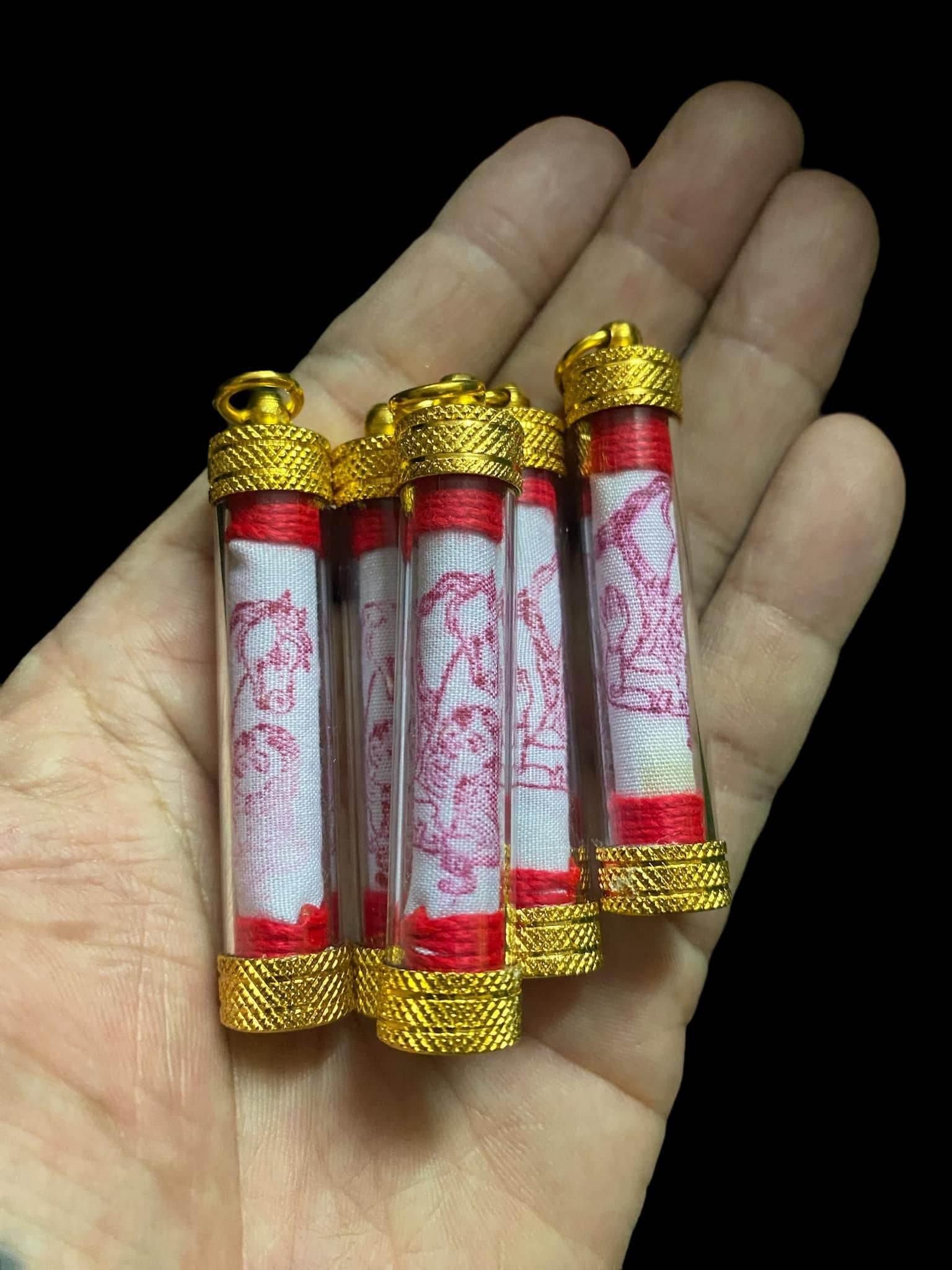 Takrut Ma Saep Nang Yant Amulet by Kruba Tao 2023 for Love & Wealth - Lanna Tradition Mystic Charm