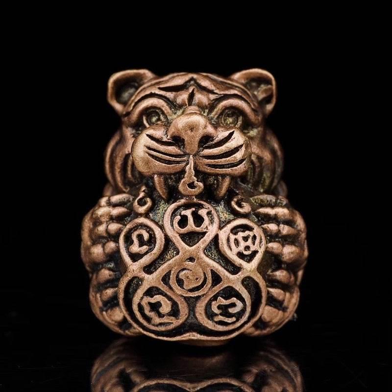 Sleeping Tiger Amulet – Seue Noi Gin Wealth & Attraction Talisman | Consecrated by Kruba Tao, Wat Ban Lao, Chiang Mai