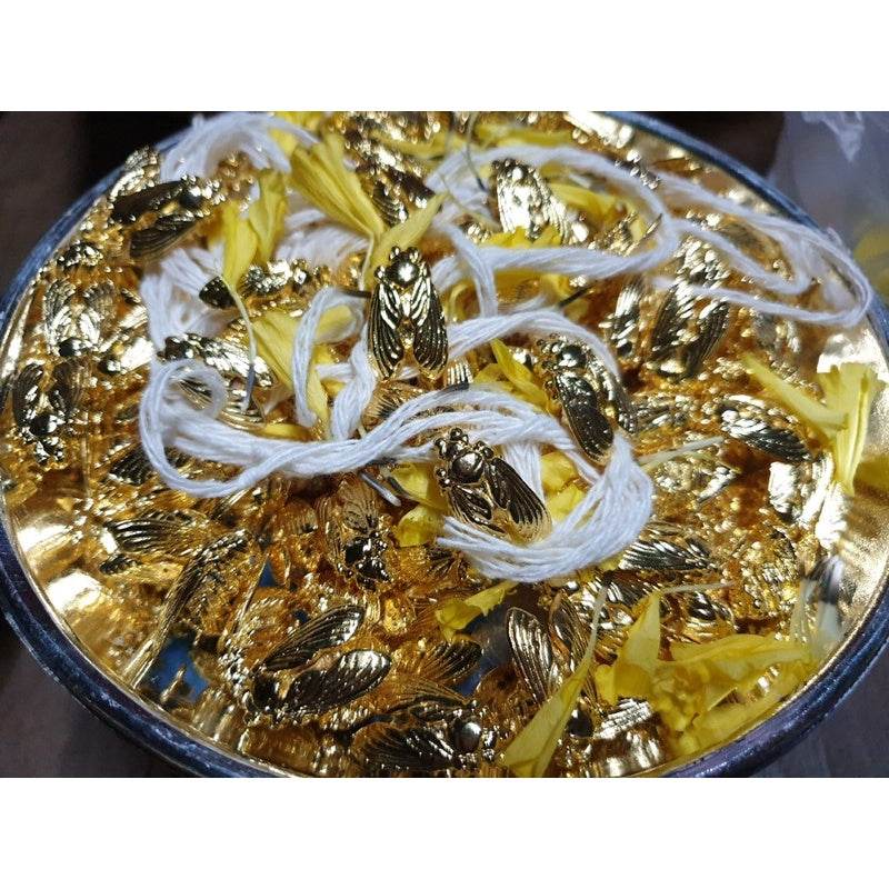 Wealth Bumblebee Amulet - Luang Ta Ruam from Wat Khok Samran |招财蜜蜂圣物 |龙达鲁昂高僧 |碧差汶府萨姆兰寺