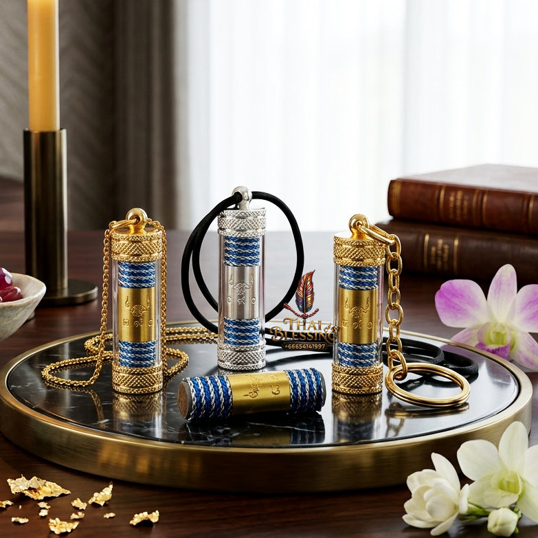 ✨🎲 Sacred Grand Fortune Apex Takrut - Achan Prakong Rooncharoen Legacy Masterpiece, Ultimate Speculative Market Probability Optimizer, Premium Multi-Channel Capital Attraction Power Capsule