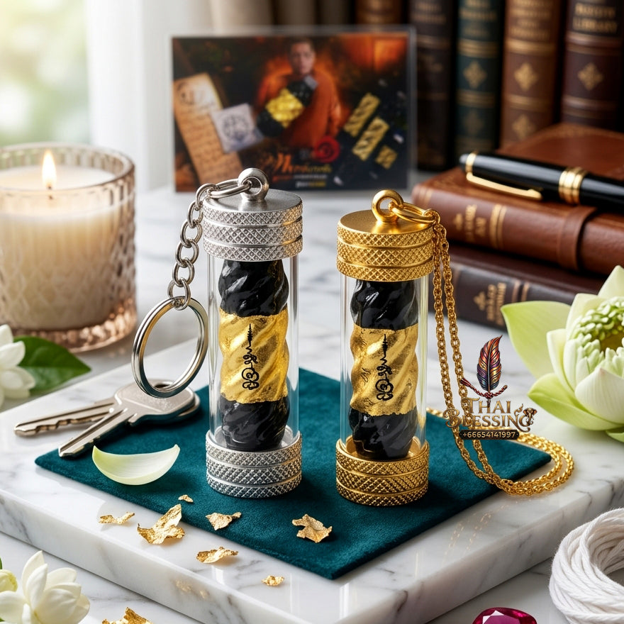 ✨🐅👑 Sacred Imperial Apex Tiger Sovereign Scroll - Luang Pu Dam 2019 Khao Kluea Edition (1-Inch Micro-Conduit), Ultimate Executive Dominance Aura & Capital Accumulation Matrix