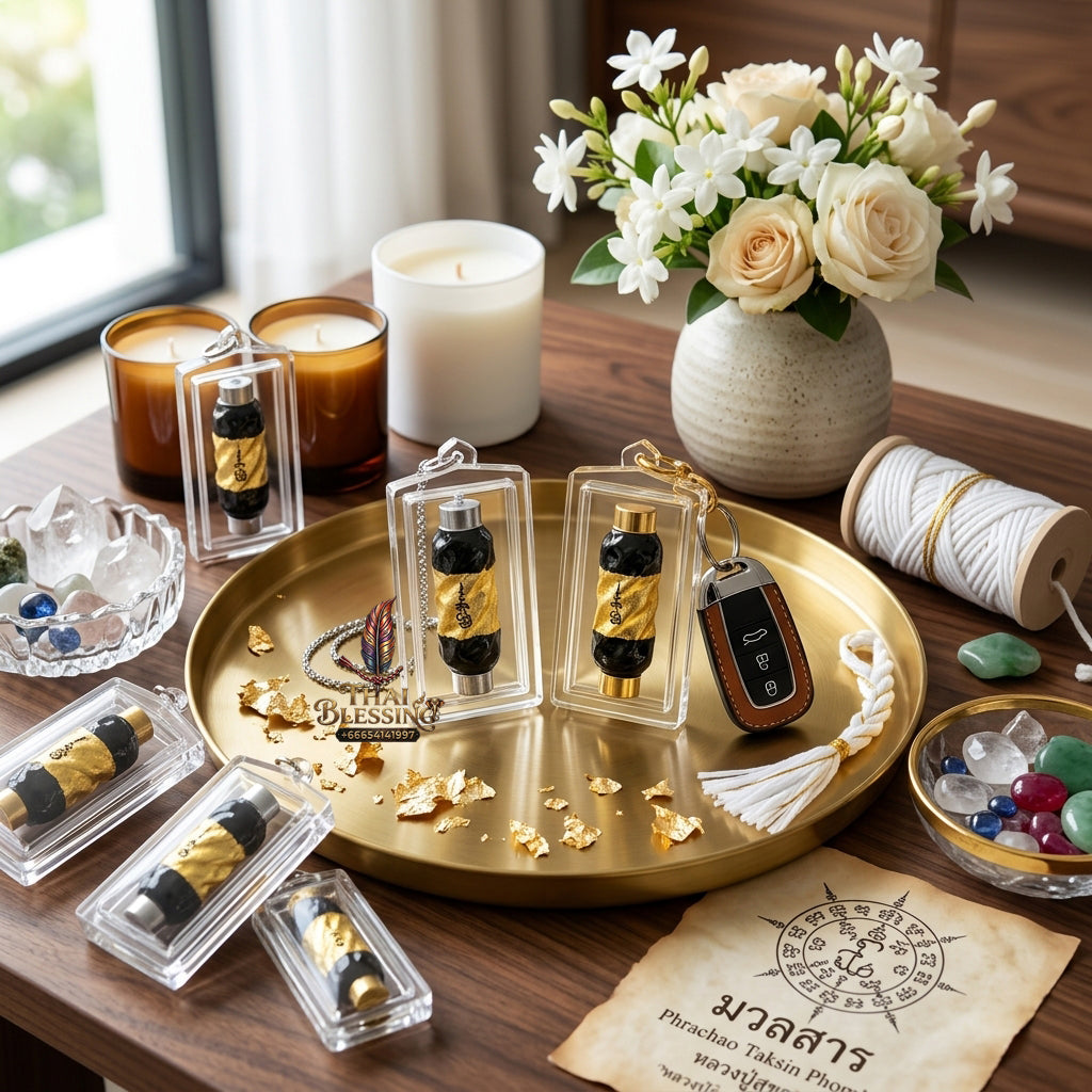 ✨🐅👑 Sacred Imperial Apex Tiger Sovereign Scroll - Luang Pu Dam 2019 Khao Kluea Edition (1-Inch Micro-Conduit), Ultimate Executive Dominance Aura & Capital Accumulation Matrix
