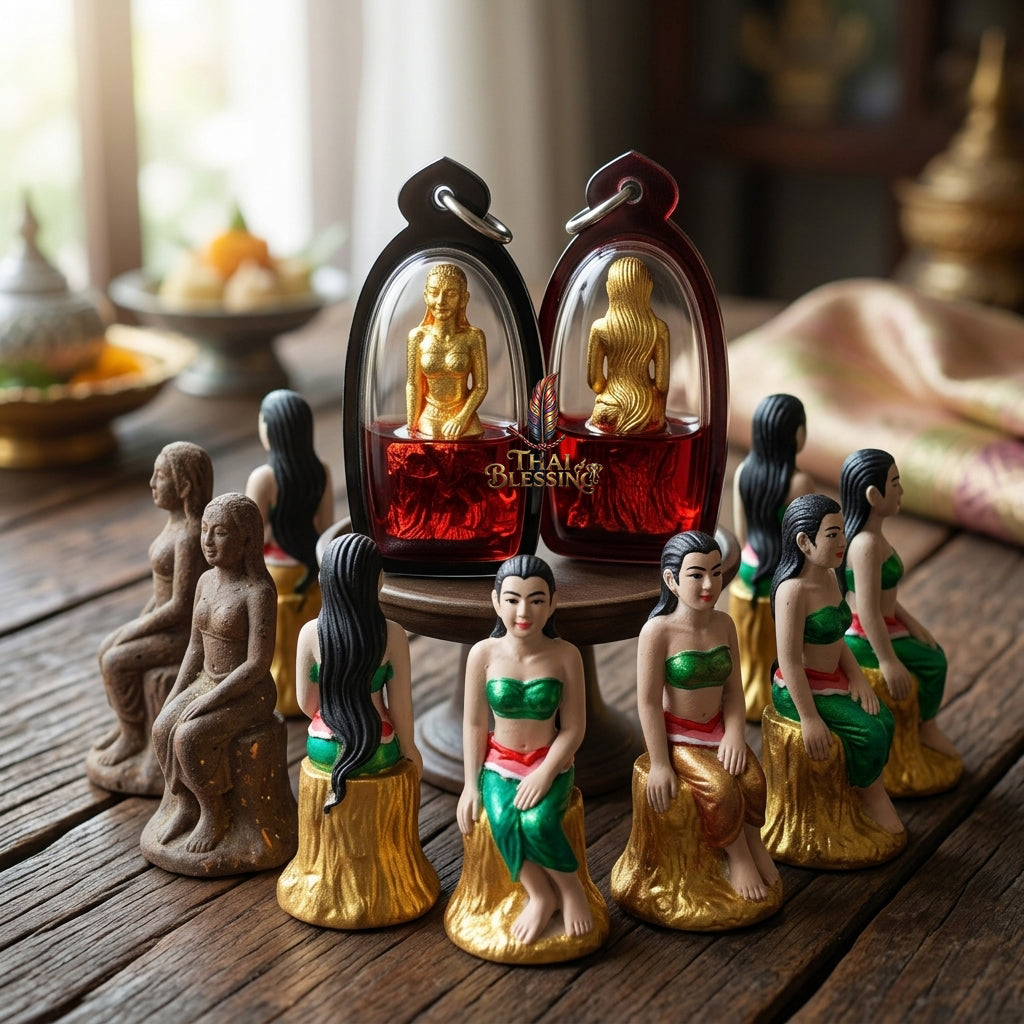 🔱 Mae Takien Thong (Chao Mae Boon See Thong): The Sovereign Matriarch of 300-Year Abundance – Luang Ta Ruam (Wat Khok Samran) – The Ultimate Alchemical Engine for Miraculous Fortune & Commercial Dominance!