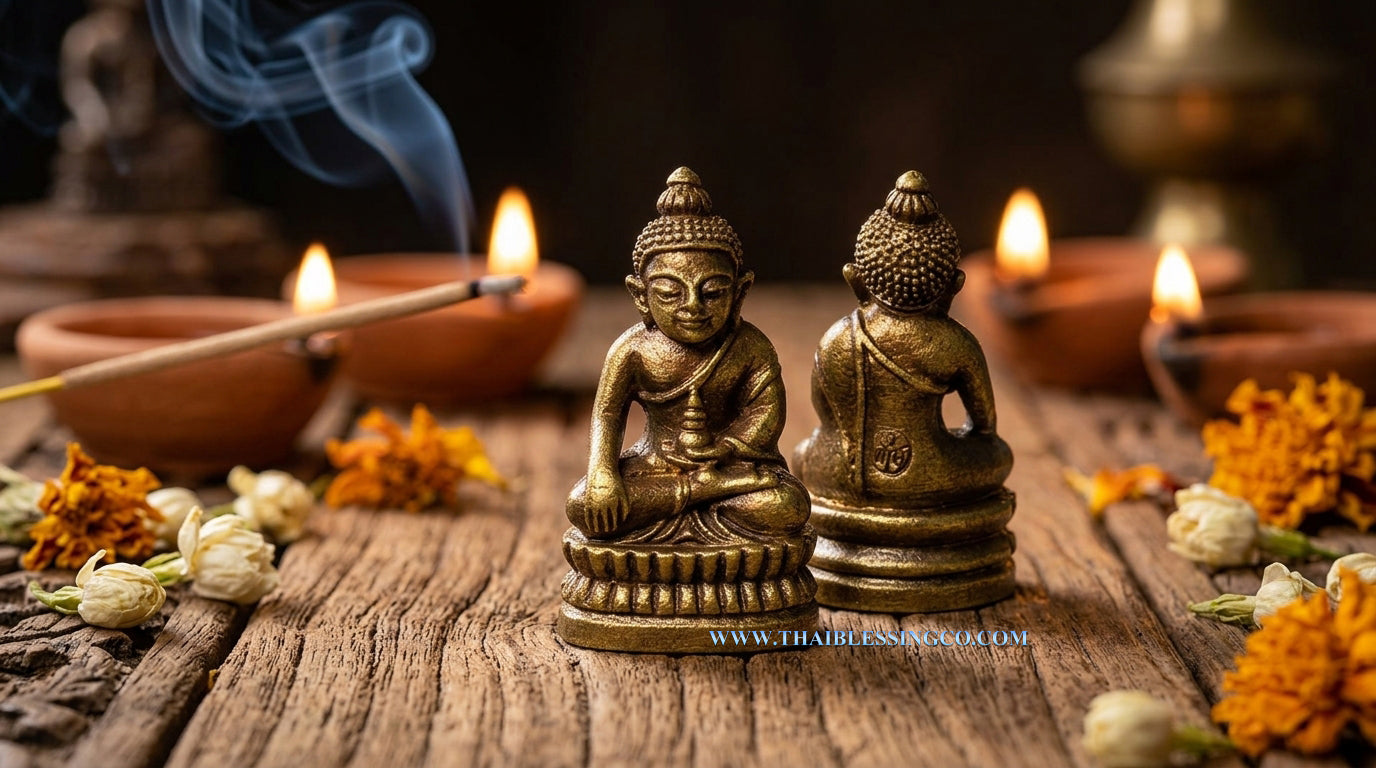 ✨ Sacred Phra Chaiwat "The India-Nepal Pilgrimage Edition": 2025/2568 Sovereign of Success & Protection by Luang Phor Yod (Wat Takraw) – Empowered by 13 Legendary Grandmasters for Merit, Fortune, and Divine Guidance