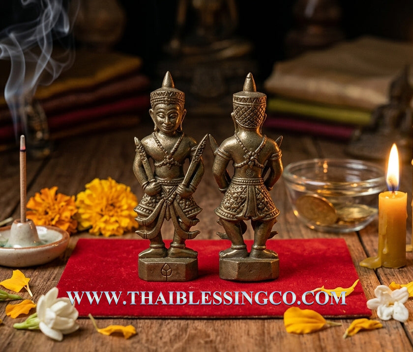 ✨ Imperial "Narayana Avatar" (Phra Narai Plaeng Roop): The Sovereign Shape-Shifter for Absolute Authority, Miracle Success, and Destiny Reversal by Luang Pu Maen (Legendary "Khrua Ta Saeng" & Wat Rakang Lineage Edition)