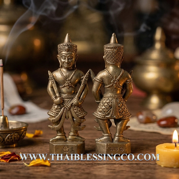 ✨ Imperial "Narayana Avatar" (Phra Narai Plaeng Roop): The Sovereign Shape-Shifter for Absolute Authority, Miracle Success, and Destiny Reversal by Luang Pu Maen (Legendary "Khrua Ta Saeng" & Wat Rakang Lineage Edition)
