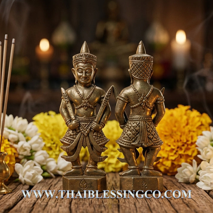 ✨ Imperial "Narayana Avatar" (Phra Narai Plaeng Roop): The Sovereign Shape-Shifter for Absolute Authority, Miracle Success, and Destiny Reversal by Luang Pu Maen (Legendary "Khrua Ta Saeng" & Wat Rakang Lineage Edition)