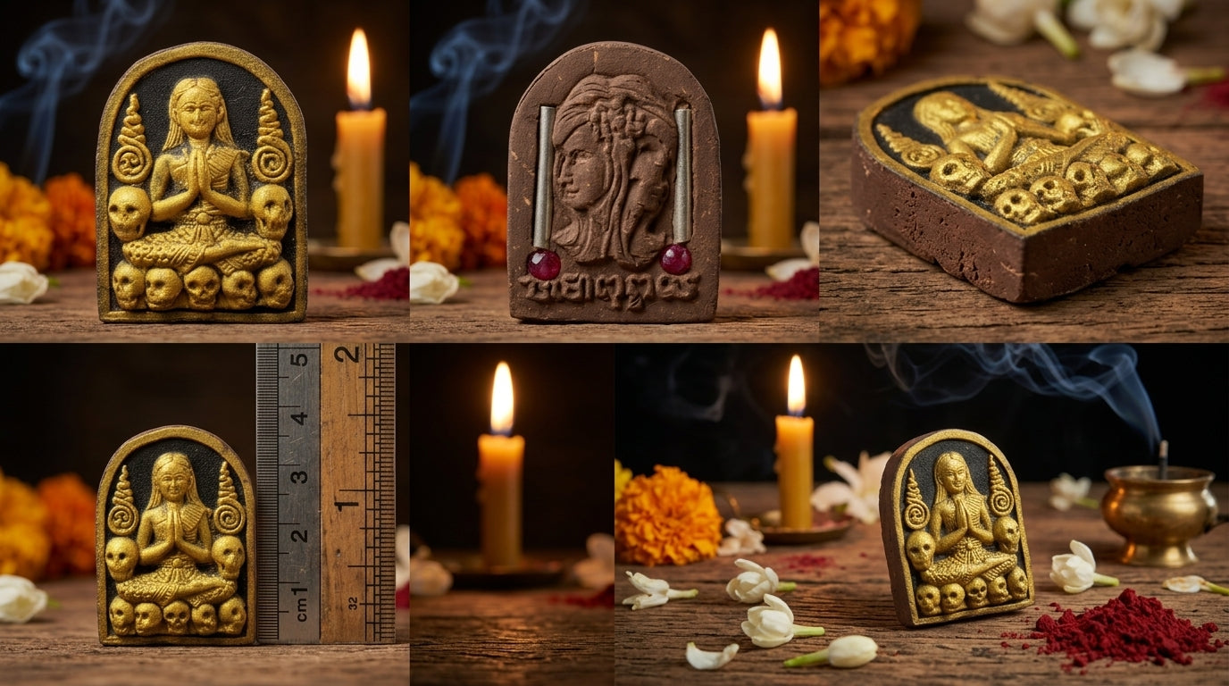 ✨ The Immortal Nang Prai Krasib Whisperer of Fortune: Consecrated Necromantic Astral Talisman by Luang Phor Somsak Kosalo, Kanchanaburi – Authentic Thai Occult Amulet for Supernatural Windfall Luck, Extreme Attraction, and Ghostly Guided Prosperity ✨