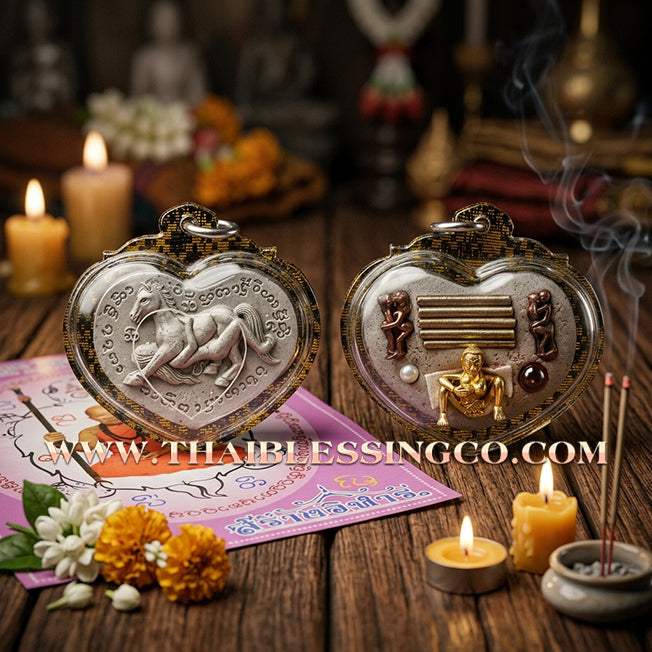 ✨ 🐎 The Untamed Attraction: Sacred 'Ma Sep Nang' by Kruba Tao (Lanna Masterpiece) – The Forbidden Alchemy of Cemetery Soil and Lustrous Herbs 🐎 ✨