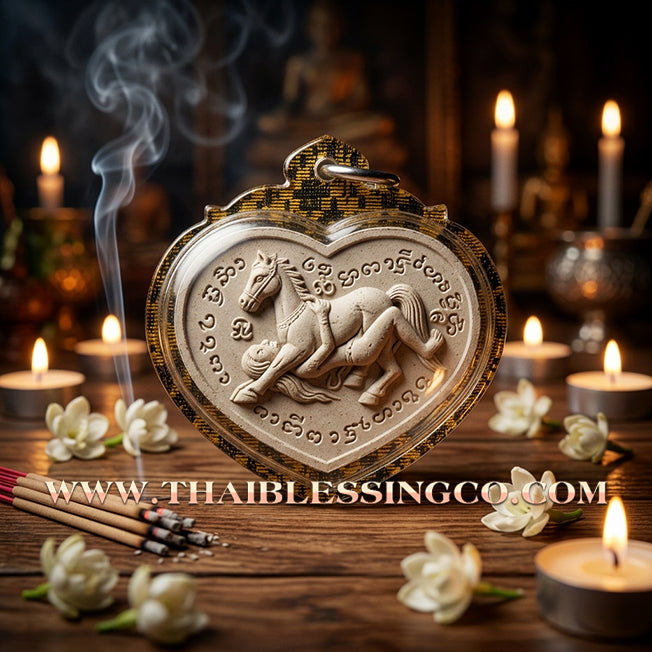 ✨ 🐎 The Untamed Attraction: Sacred 'Ma Sep Nang' by Kruba Tao (Lanna Masterpiece) – The Forbidden Alchemy of Cemetery Soil and Lustrous Herbs 🐎 ✨