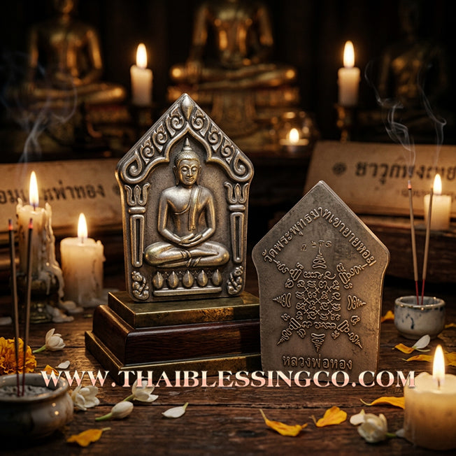 ✨ Phra Khunphaen Prai Kuman "The Wealthy Millionaire" (Sathie Nguen Thong) Edition: Sacred Samrit Bronze with Elegant Satin Finish — The Ultimate Talisman for Financial Dominance & Irresistible Charisma