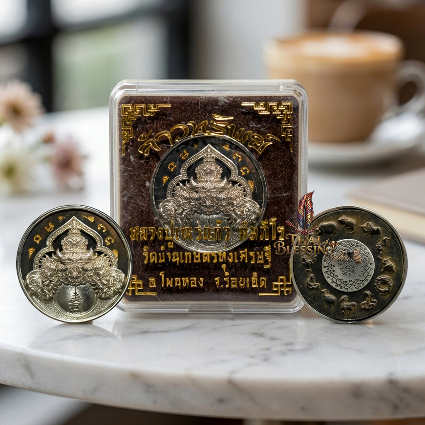 🌑 Phaya Rahu Chao Sap: The Sovereign Lord of Infinite Wealth – Luang Pu Nen Kaew – Wat Ban Kaset Thung Setthi (2560) – The Ultimate Alchemical Engine for Turning Fate into Fortune!