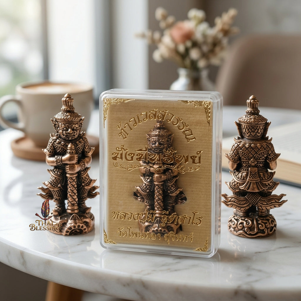🔱 Thao Wessuwan "Mang Mee Sap" – The Sovereign King of Infinite Wealth – Luang Pu Mee Thitasaro – The Ultimate Engine for Financial Dominance, Absolute Command, and Divine Protection!