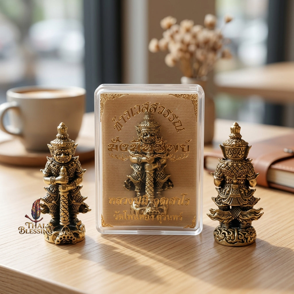 🔱 Thao Wessuwan "Mang Mee Sap" – The Sovereign King of Infinite Wealth – Luang Pu Mee Thitasaro – The Ultimate Engine for Financial Dominance, Absolute Command, and Divine Protection!