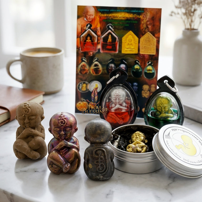🔱 Kuman Dood Rok Maha Heng – The Billionaire’s Navigator of Eternal Abundance – "Maha Sanaeh Pan Lan" Edition – Luang Phor Mian, Wat Ban Janiang – The Ultimate Engine for Non-Stop Cash Flow, Irresistible Charm, and Sovereign Fortune!