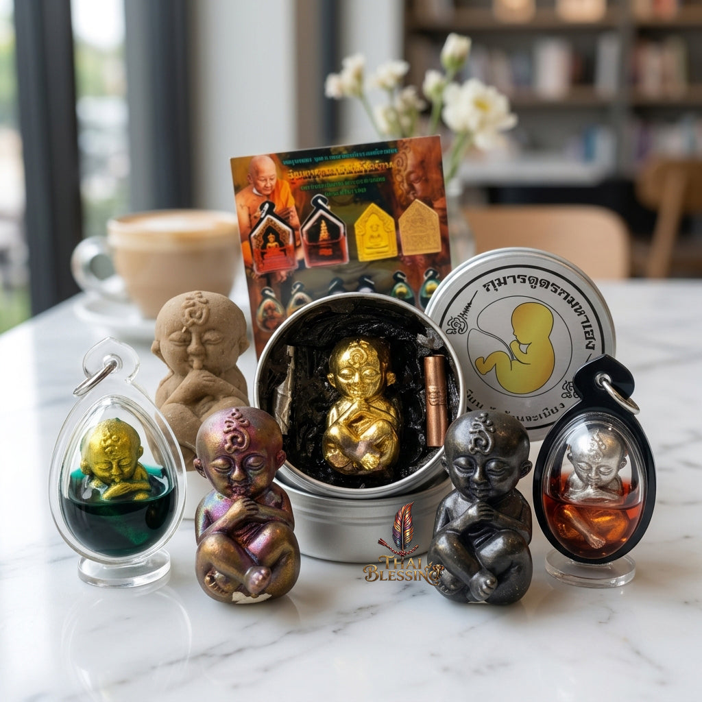 🔱 Kuman Dood Rok Maha Heng – The Billionaire’s Navigator of Eternal Abundance – "Maha Sanaeh Pan Lan" Edition – Luang Phor Mian, Wat Ban Janiang – The Ultimate Engine for Non-Stop Cash Flow, Irresistible Charm, and Sovereign Fortune!
