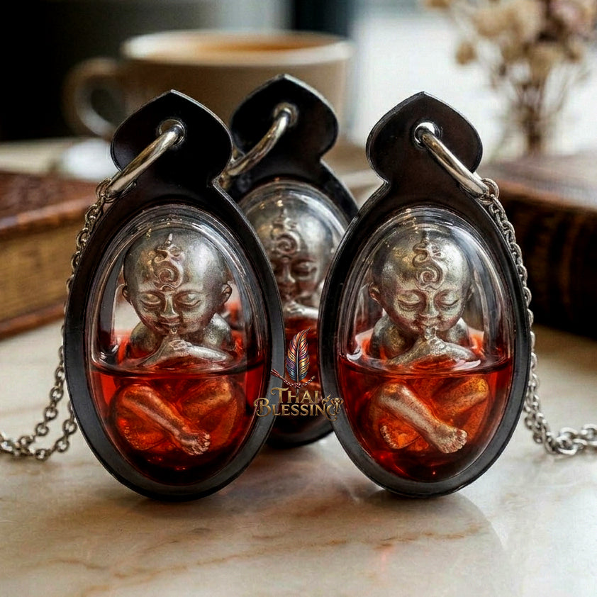 🔱 Kuman Dood Rok Maha Heng – The Billionaire’s Navigator of Eternal Abundance – "Maha Sanaeh Pan Lan" Edition – Luang Phor Mian, Wat Ban Janiang – The Ultimate Engine for Non-Stop Cash Flow, Irresistible Charm, and Sovereign Fortune!
