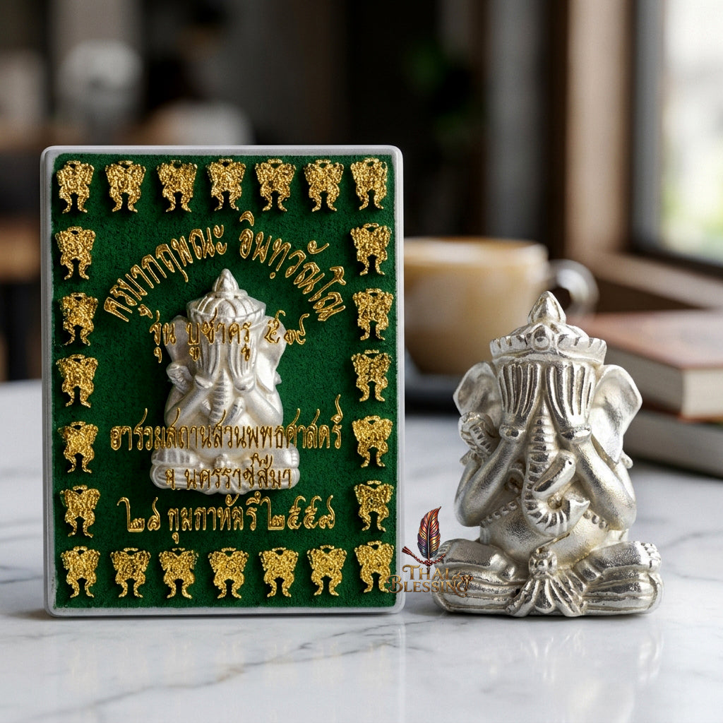 🔱 Phra Pidta Pikanet "Mongkol Chakrawan" – The Sovereign Architect of Universal Success – Large Print Edition – Kruba Krissana (2559) – The Ultimate Tool for Financial Dominance, Creative Victory, and Supreme Attraction!