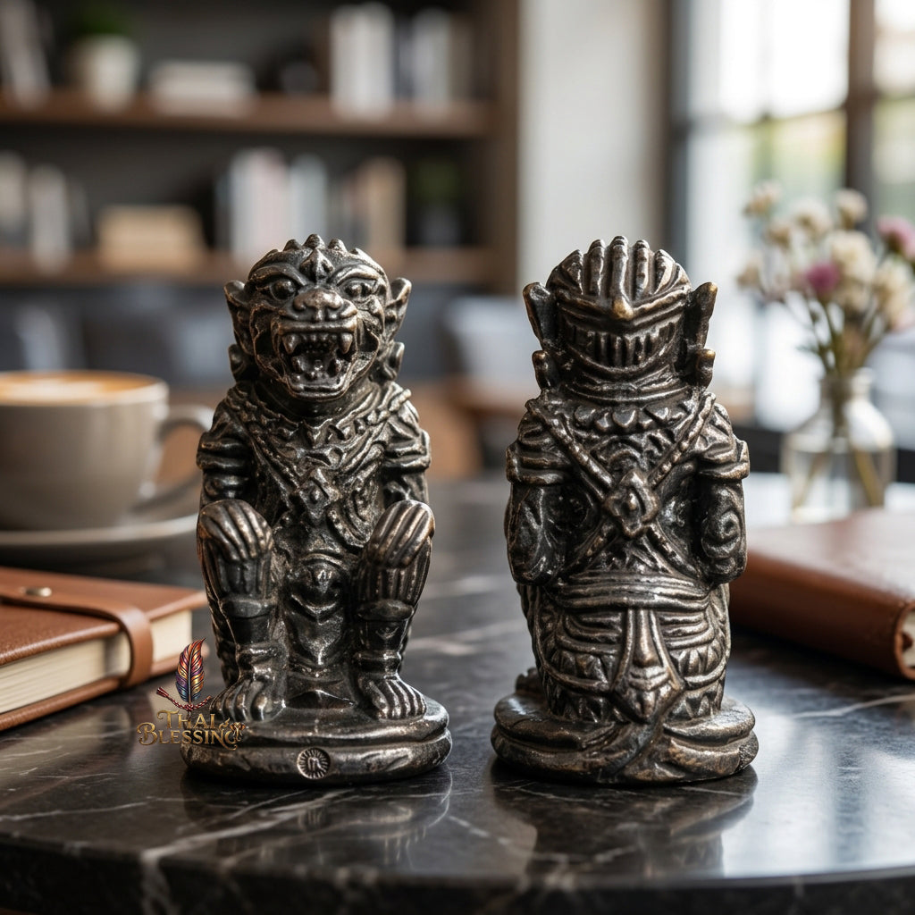 🐒 Hanuman Ud Kring: The Invincible Commander – Luang Pu Non, Wat Khao Phran Thup (2567) – The Supreme Alchemical Engine for Unstoppable Victory & Financial Dominance