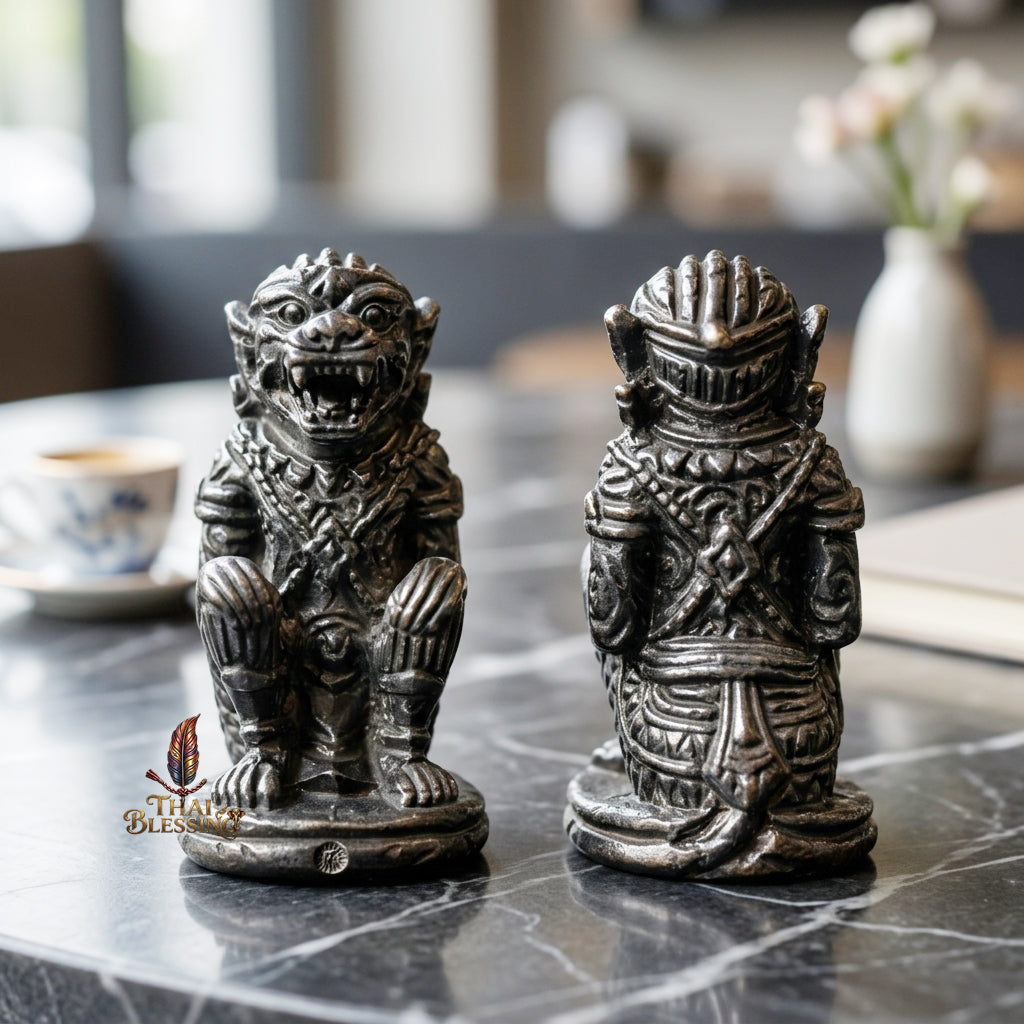 🐒 Hanuman Ud Kring: The Invincible Commander – Luang Pu Non, Wat Khao Phran Thup (2567) – The Supreme Alchemical Engine for Unstoppable Victory & Financial Dominance
