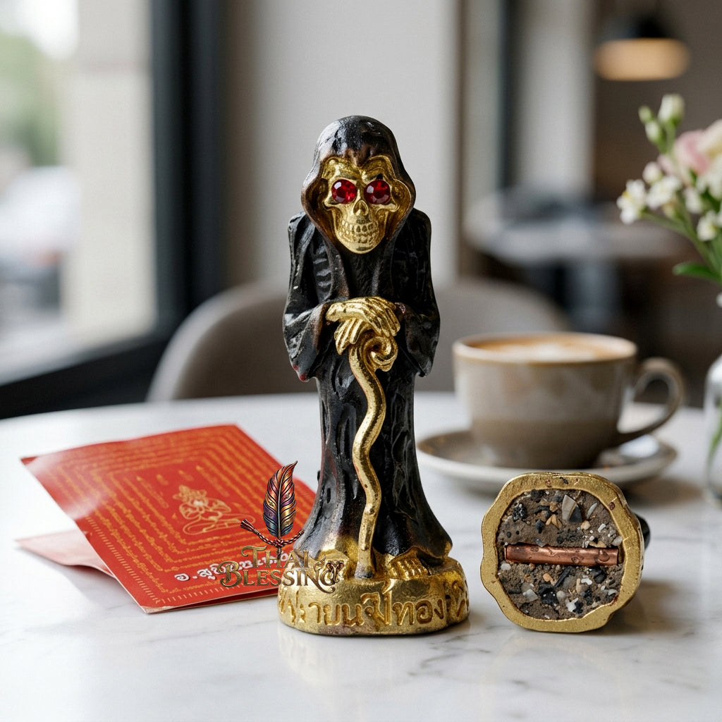 🔱 Prai Mae Thong Kham – The Sovereign Queen of Golden Wealth & Hypnotic Attraction – Arjan Subin Nana Thong (2556) – The Ultimate Engine for Financial Dominance, Romantic Magnetism, and Unstoppable Fortune!