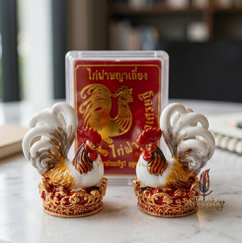 🔱 Kai Fa Phaya Liang – The Sovereign Pheasant of the Great Billionaire – Luang Ta Noi & Luang Pu Maha Sila (2567) – The Ultimate Engine for Financial Abundance, Rank Elevation, and Elite Social Influence!